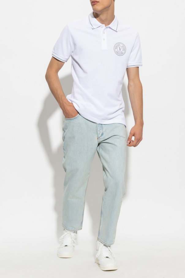 Versace Jeans Couture Polo shirt with logo