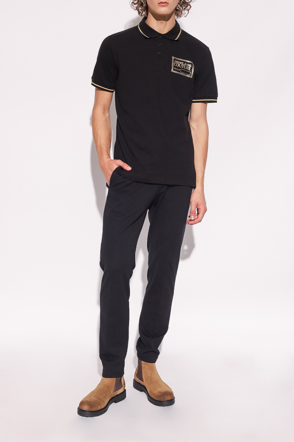 Versace Jeans Couture slim fit performance deck polo