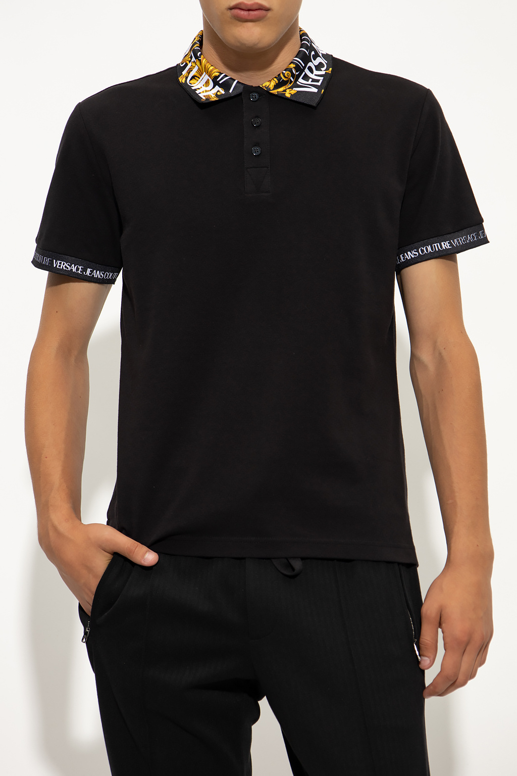 Versace Jeans Couture Cotton polo shirt