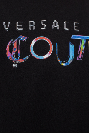 Versace Jeans Couture Billionaire Boys Club paneled fleece jacket