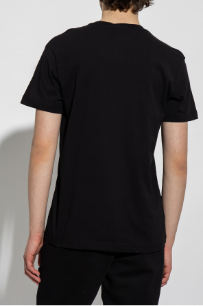 Mastermind Japan colour-block cotton sweatshirt FRONT Logo T-shirt