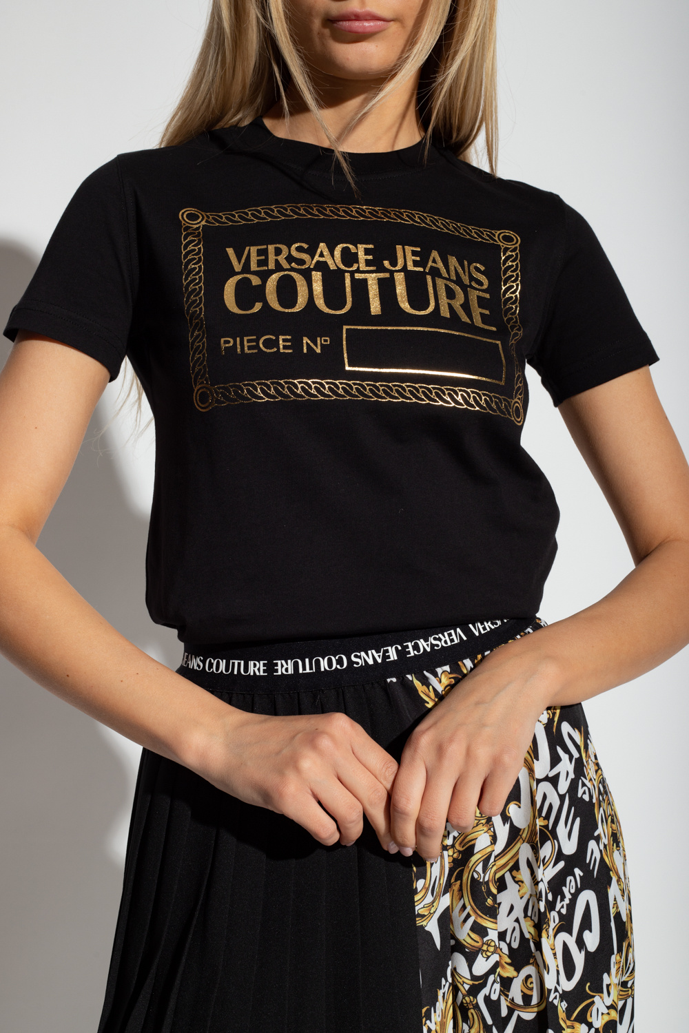 Versace Jeans Couture Maternity Friendly Ribbing Pullover