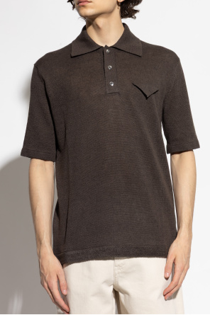 Bottega Veneta Lniane polo