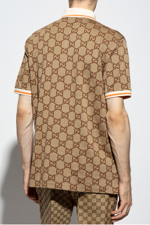 Gucci Monogrammed polo shirt
