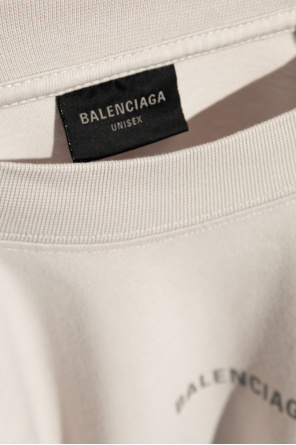 Balenciaga T-shirt z długim rękawem