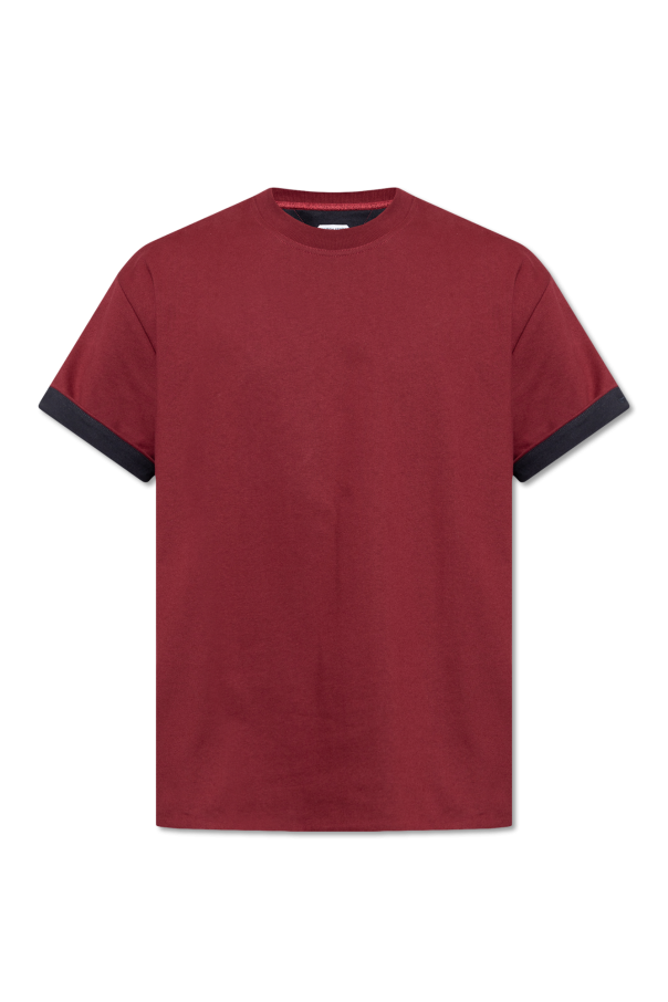 Two-layer cotton T-shirt od Bottega Veneta