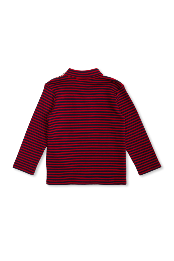 Gucci Matelasse Kids Turtleneck sweater with logo
