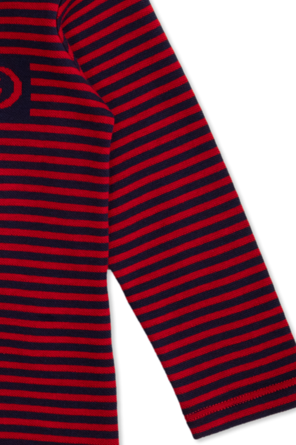 Gucci Matelasse Kids Turtleneck sweater with logo