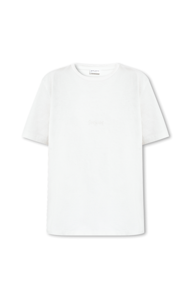 T-shirt with logo od Saint Laurent
