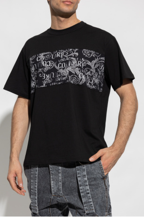 Versace Jeans Couture T-shirt quilted z logo