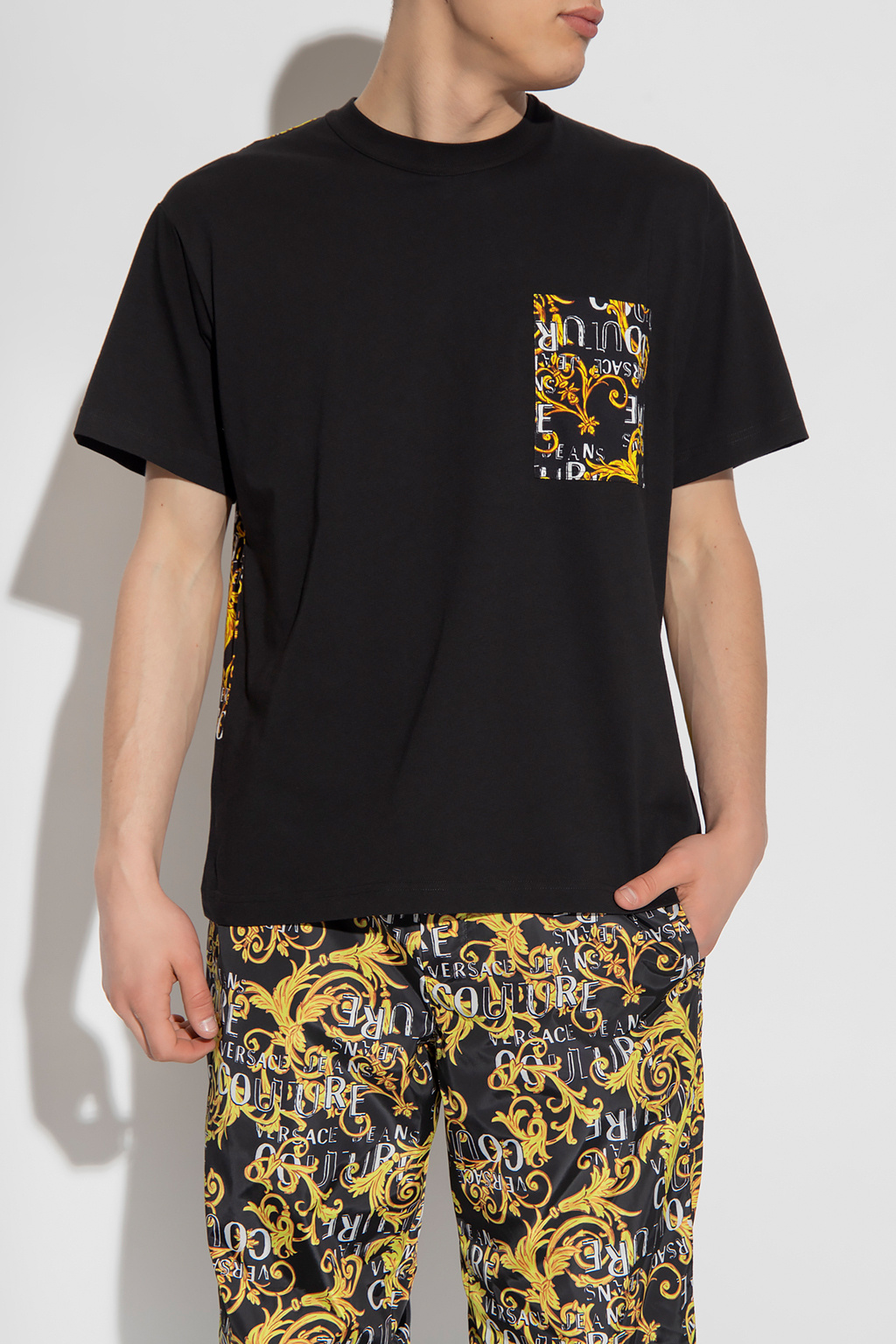 Versace Jeans Couture T-shirt Col Rond Logo