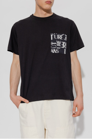 Versace Jeans Couture Vit t-shirt med kort ärm