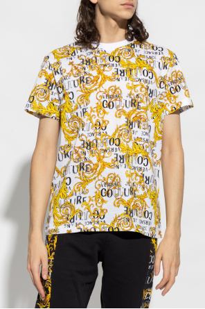Versace Jeans Couture Wzorzysty t-shirt