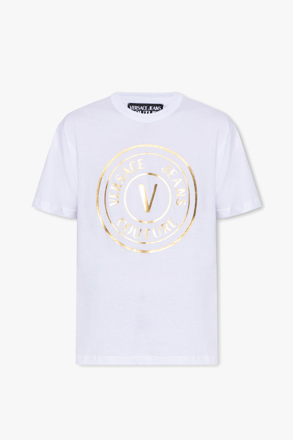 Versace Jeans Couture T-shirt Bansybo Vert Amande
