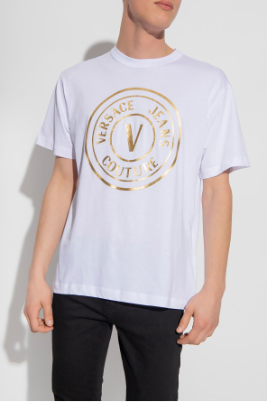 Versace Jeans Couture T-shirt Bansybo Vert Amande