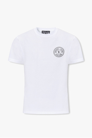 Tommy Jeans T-shirt avec logo drapeau style universitaire répété dans le dos Blanc