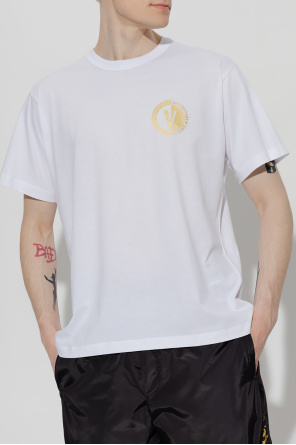 Versace Jeans Couture T-shirt Chestnut with logo