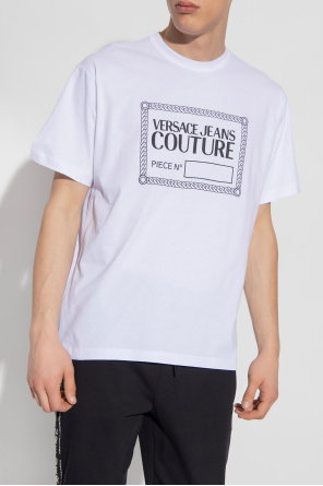 Versace Jeans Couture Closed graphic-print organic-cotton sweatshirt