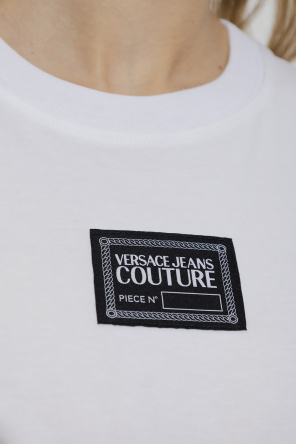 Versace Jeans Couture Cropped T-shirt with logo
