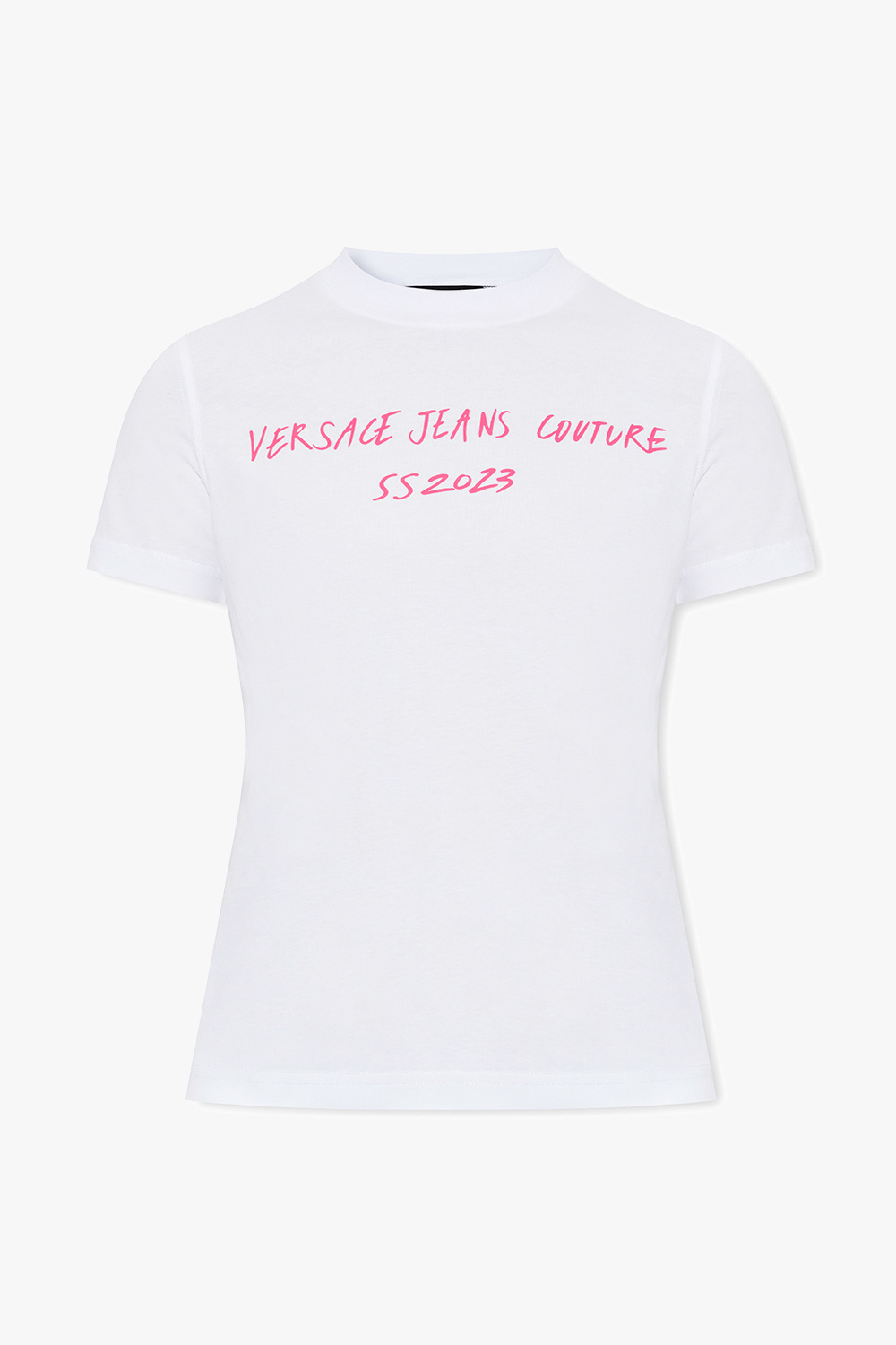 White Logo T-shirt Versace Jeans Couture - Vitkac GB