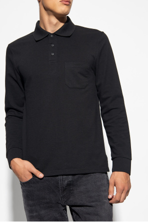 Saint Laurent Polo shirt with long sleeves