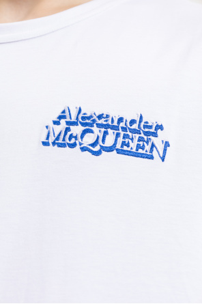 Alexander McQueen Alexander McQueen logo-print belt