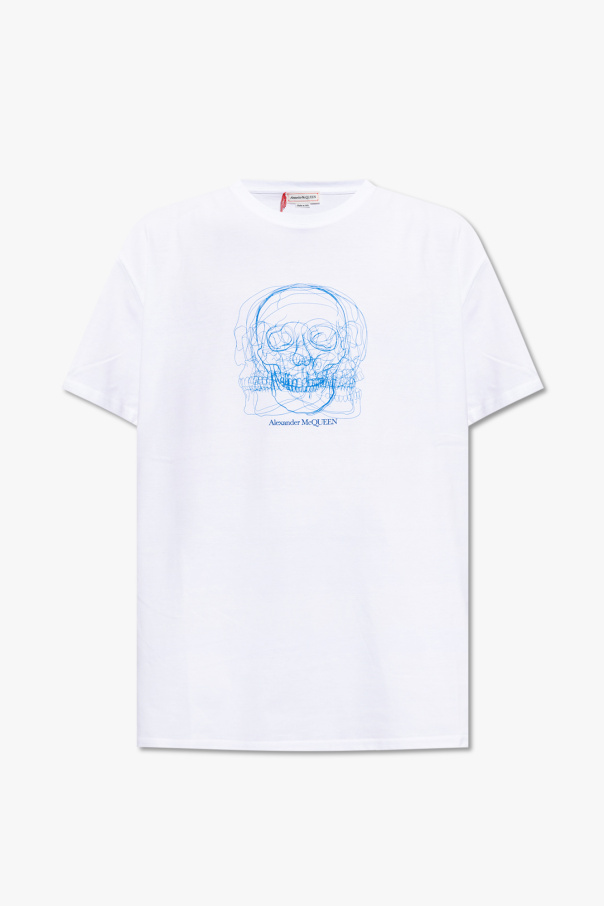 Alexander McQueen T-shirt z nadrukiem