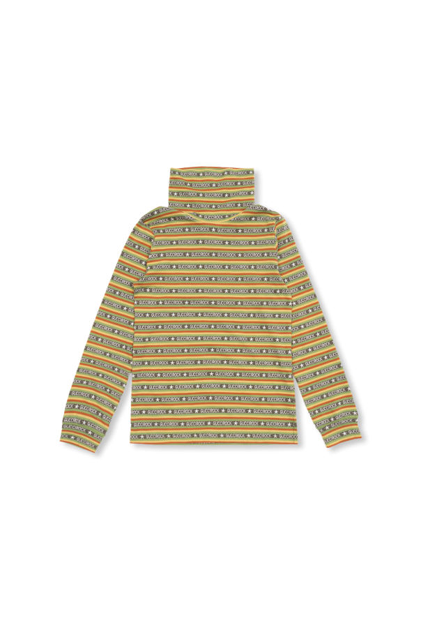 Turtleneck sweater with logo od Gucci Kids