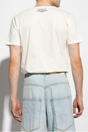 Gucci T-shirt with open neck