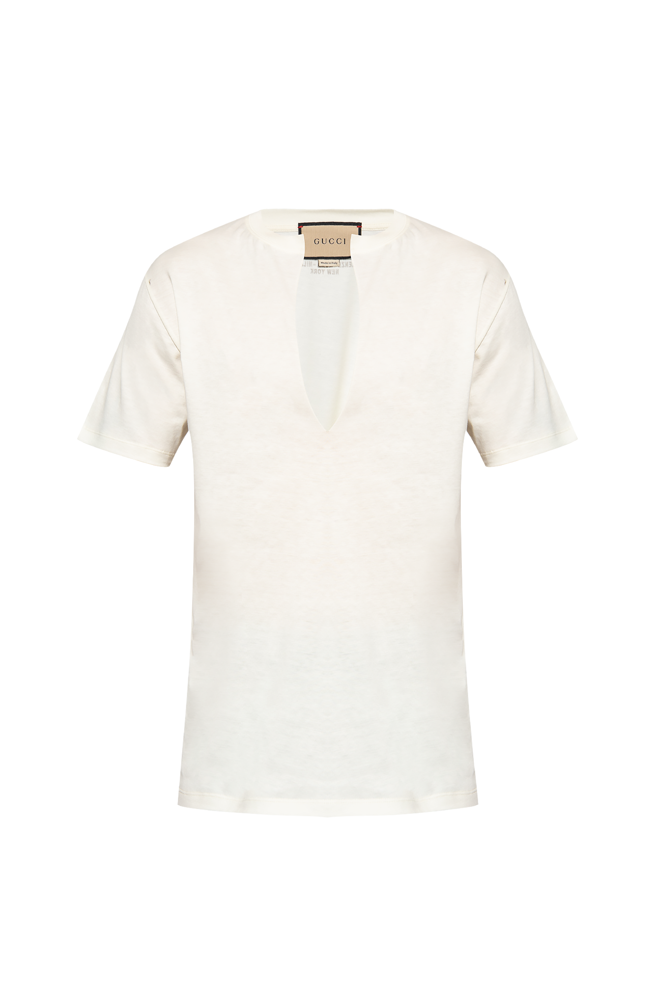 Gucci T-shirt with open neck