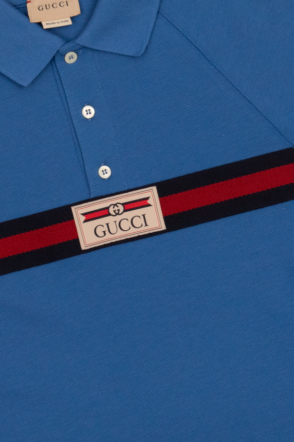 Gucci Kids Polo z logo