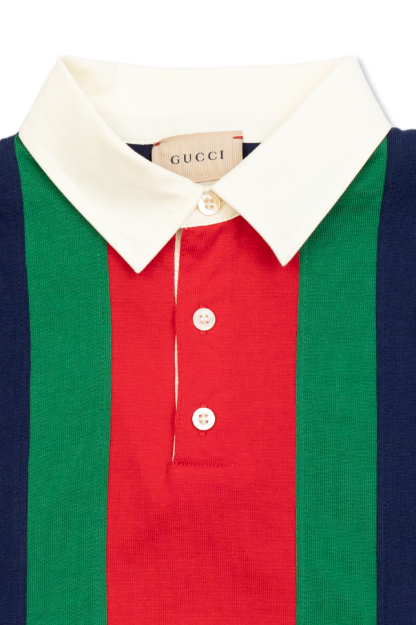 Gucci Kids Cotton polo shirt
