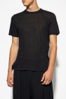 Saint Laurent BLACK Cotton T-shirt