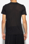 Saint Laurent BLACK Cotton T-shirt