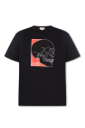 alexander mcqueen skull print t shirt