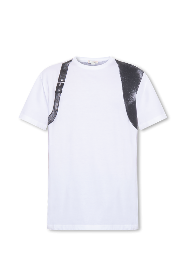 Alexander McQueen T-shirt z nadrukiem