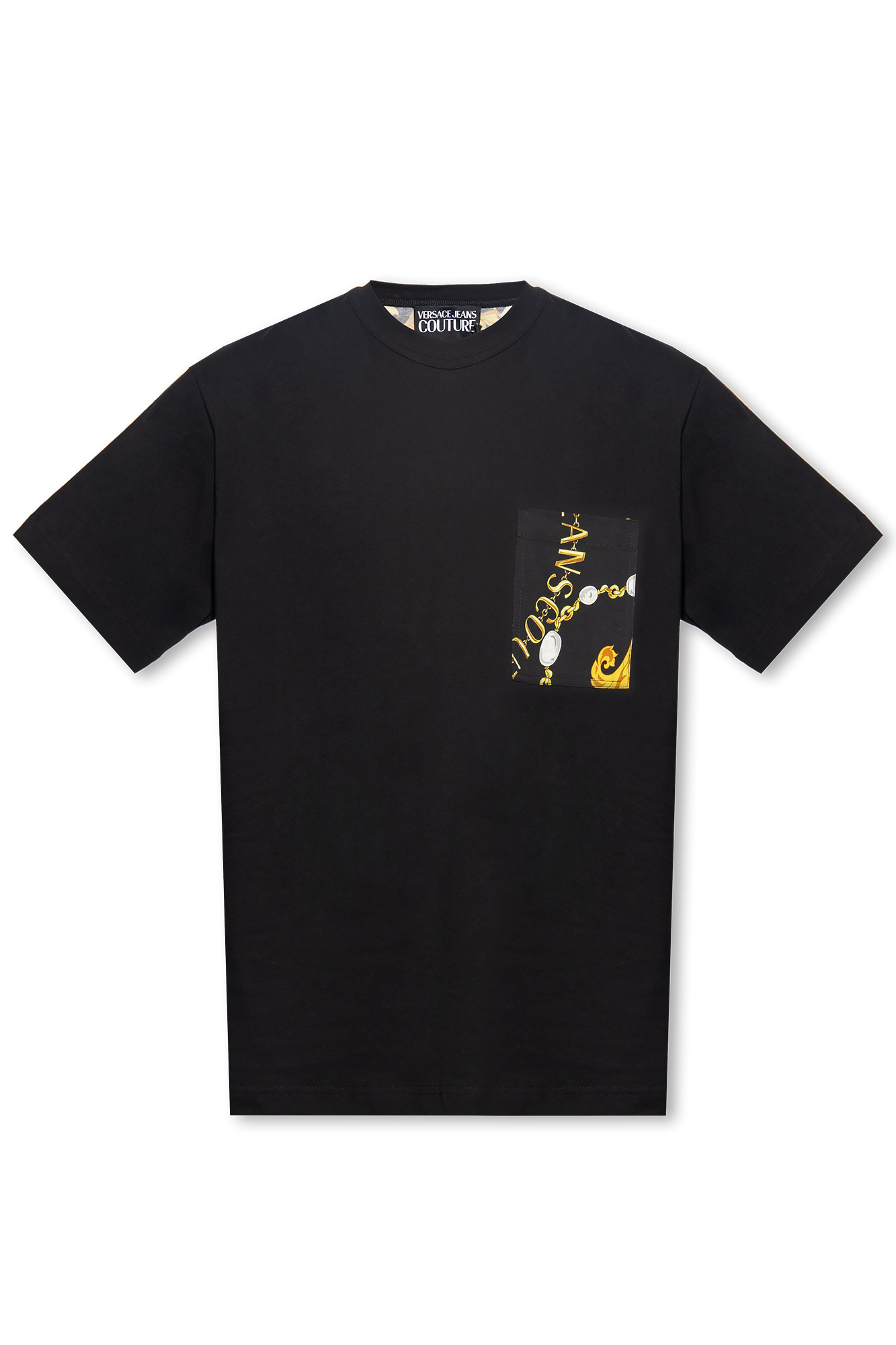 Versace Jeans Couture T-shirt with 'Chain Couture' pattern | Men's ...