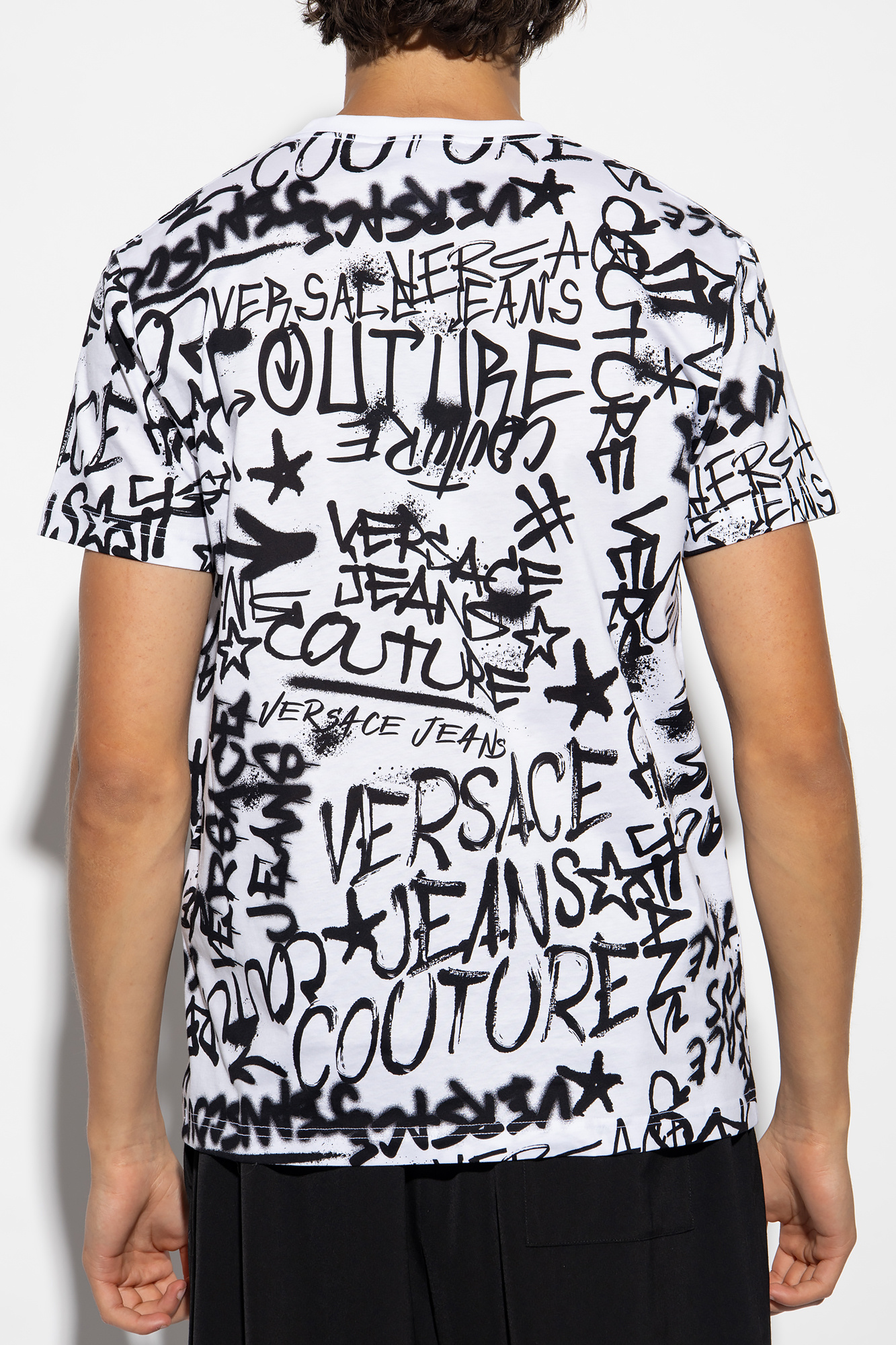 versace graffiti t shirt