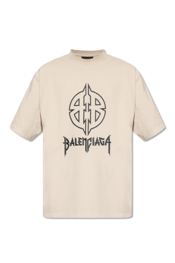 Balenciaga T-shirt retro with logo
