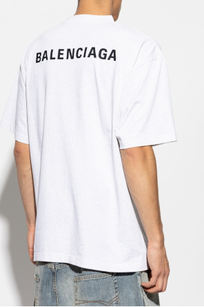 Balenciaga T-shirt z wyszytym logo