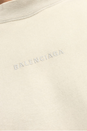 Balenciaga Z Zegna logo-print short-sleeves T-shirt Braun