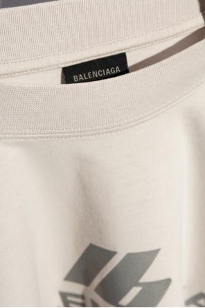 Balenciaga T-shirt z nadrukiem