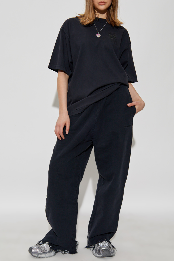 Balenciaga T-shirt with vintage effect