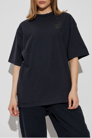 Balenciaga T-shirt with vintage effect