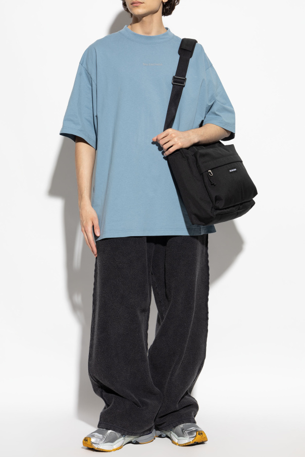 Balenciaga Camiseta con logo bordado