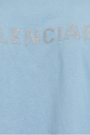Balenciaga Camiseta con logo bordado