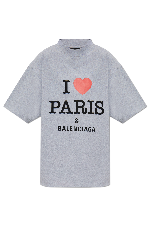 T-shirt with print od Balenciaga