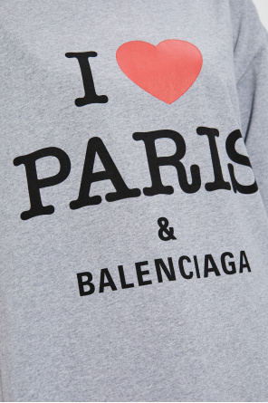 Balenciaga T-Shirt mit Aufdruck