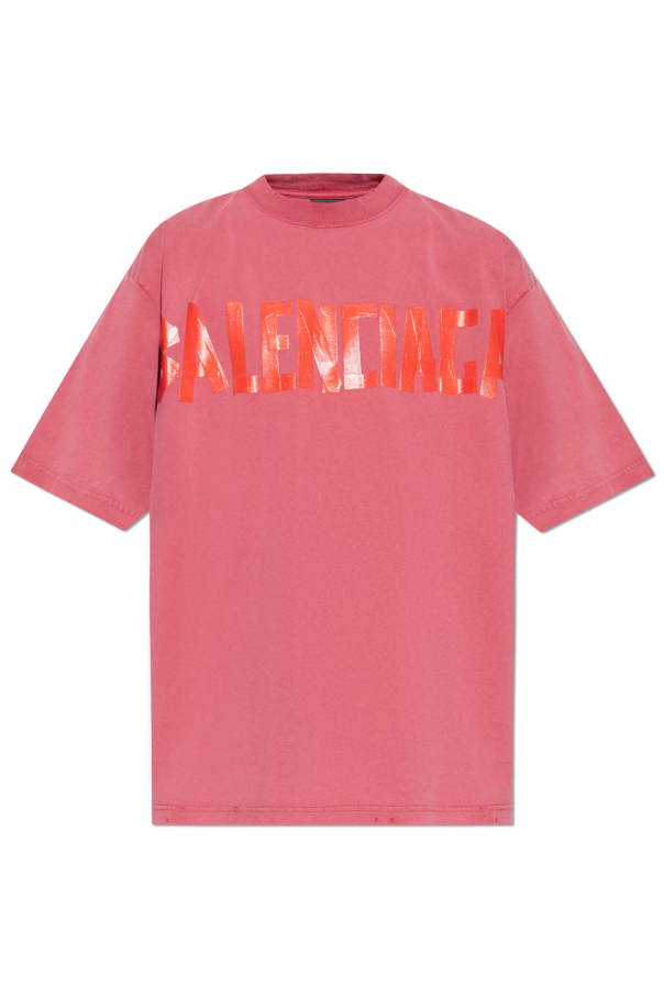 T-shirt with printed logo, zdjęcie 1 T-shirt with printed logo od Balenciaga