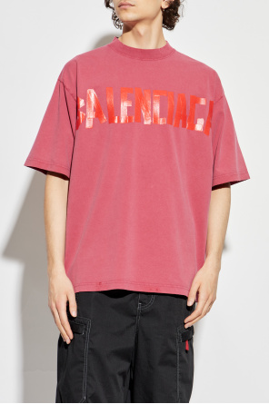 Balenciaga Camiseta con logo impreso